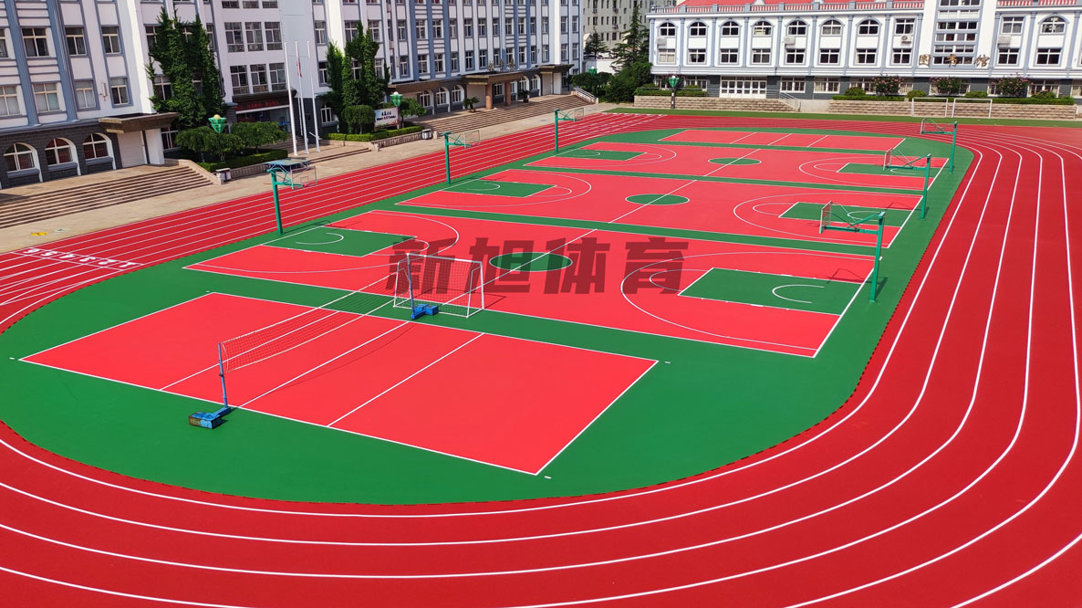 山東塑膠跑道生產廠家