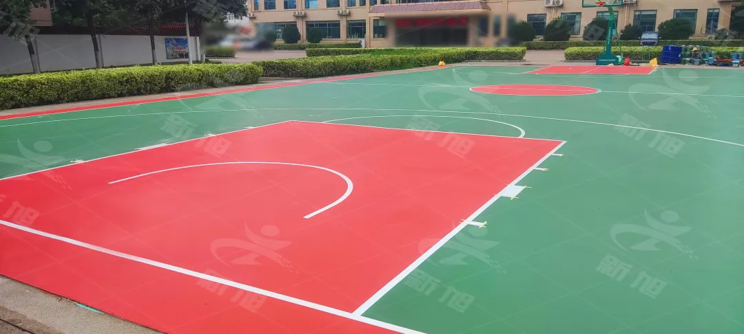 新旭體育硅pu球場定制源頭廠家
