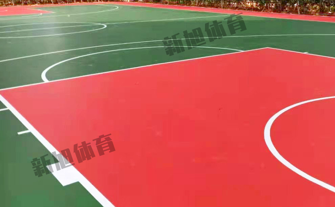 新旭體育硅pu球場源頭廠家